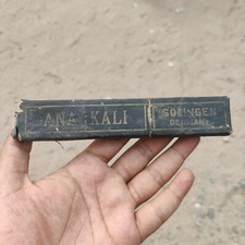 Usado, Vintage Anarkali Recto Razor Vacío Estuche Solingen Alemania Collectibles CB537 comprar usado  Enviando para Brazil