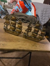 Vintage pair brass for sale  WHITEHAVEN