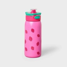GARRAFA DE ÁGUA INFANTIL CAT & JACK AÇO INOXIDÁVEL 14 OZ MORANGO comprar usado  Enviando para Brazil