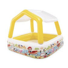 Usado, Piscina infantil inflável sol e sombra INTEX com dossel (caixa aberta) comprar usado  Enviando para Brazil