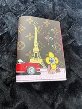 Porta pasaporte Louis Vuitton Vivienne rojo segunda mano  Embacar hacia Mexico
