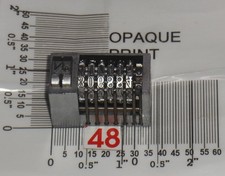 Count letterpress numbering for sale  Manchester Township