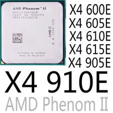 Processador CPU AMD Phenom X4 600E X4 605E X4 610E X4 615E X4 905E X4 910E, usado comprar usado  Enviando para Brazil