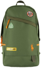 Usado, Novo Polo Ralph Lauren Dark Sage Casual Mochila de Campista Bolsa Logotipo Patch Viagem comprar usado  Enviando para Brazil