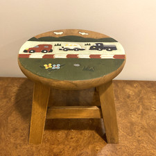 Child wooden stool for sale  Lake Villa