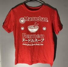 Camiseta Maruchan Ramen Juvenil Roja Talla L 10-12 segunda mano  Embacar hacia Argentina