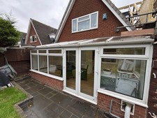 White upvc double for sale  SUTTON COLDFIELD
