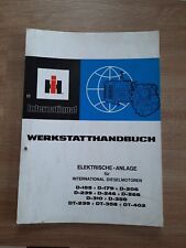 Ihc werkstatthandbuch elektris gebraucht kaufen  Dornhan