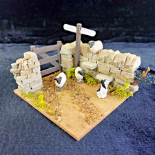 Handmade farm diorama for sale  GATESHEAD