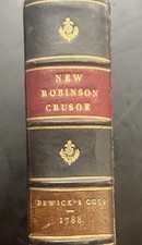 New Robinson Crusoe Antique Book 1788 Beswicks Cuts 32 Original Images/cuts comprar usado  Enviando para Brazil