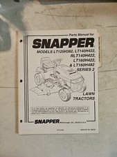 Vintage snapper lth for sale  Mount Holly Springs