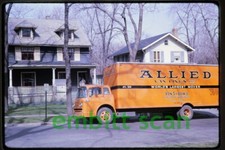 Slide original, Allied Van Lines Ford Moving Truck, 1964 comprar usado  Enviando para Brazil