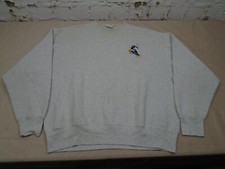 Moletom bordado vintage anos 90 Disney Mickey Mouse gola redonda cinza tamanho GG, usado comprar usado  Enviando para Brazil