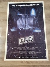 Star Wars Empire Strikes Back Original 1980 Advance One Sheet NSS 800001, usado comprar usado  Enviando para Brazil