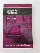 Book reliant wheeler for sale  SOUTHAMPTON