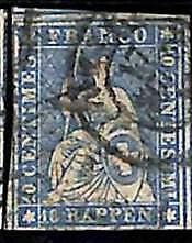 94991ed francobollo zumstein usato 94991ed francobollo zumstein usato  Milano