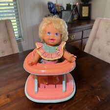 Boneca de caminhada vintage 1992 Mattel Baby Walk ‘N Roll FUNCIONANDO! Andador sem controle remoto HTF comprar usado  Enviando para Brazil