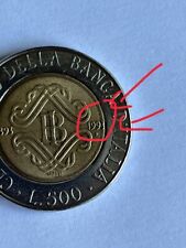500 lire bimetallica usato  Bagnoli Irpino