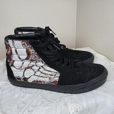 Tênis Vans Sk-8 High Hazy Bones Appliqué camurça preta tamanho 10 masculino  comprar usado  Enviando para Brazil