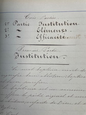 Livre anc manuscrit d'occasion Livre anc manuscrit d'occasion  Chatou
