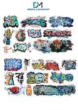 Graffiti mauer decal gebraucht kaufen  Wintrich