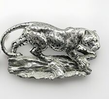 Decorative silver leopard for sale  Tampa