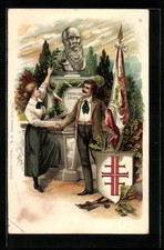 Lithographie büste vom gebraucht kaufen  Berlin