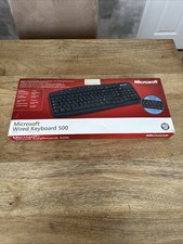 Microsoft wired keyboard for sale  HALIFAX