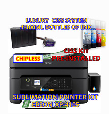 Usado, Impressora Epson xp4200/xp4205 com tinta de sublimação, pacote de impressora de sublimação comprar usado  Enviando para Brazil