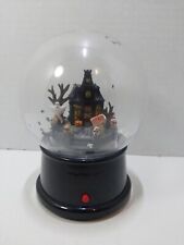 Globo de Neve Gemmy Assustador Halloween Casa Assombrada Tornado Animado Luzes e Som comprar usado  Enviando para Brazil