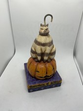 Halloween cat pumpkin for sale  LANCING