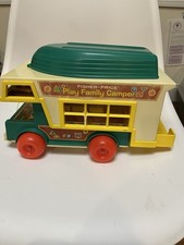 Usado, Vintage 1972 Fisher-Price Little People Play Family Camper Boat RV Set comprar usado  Enviando para Brazil
