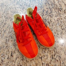 Tênis de futsal Adidas X Speedportal tamanho 13K laranja/vermelho , usado comprar usado  Enviando para Brazil