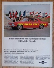 1965 corvair monza d'occasion  Expédié en Belgium