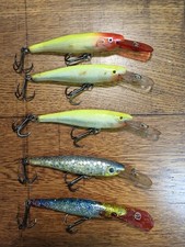 Rapala Minnow Rap 9 Lote de 5 Ótimo Estado e Cores MR9 Mergulhadores Profundos comprar usado  Enviando para Brazil