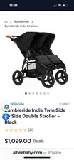 Bumbleride indie twin for sale  Glendale