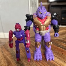 ¡Concha y robot Hasbro Tranformers G1 Pretenders Iguanus Shell and Robot 1988 de colección! segunda mano  Embacar hacia Mexico