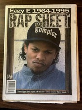 Eazy-E 1964-1995 Tribute RAP SHEET Magazine July '95 N.W.A. Hip-Hop Vintage comprar usado  Enviando para Brazil