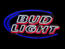 Bud light led for sale  Waterville