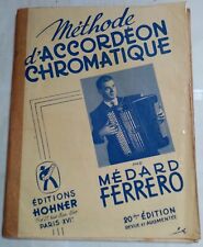 Méthode accordéon chromatiqu d'occasion  Nogent-sur-Vernisson