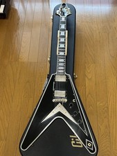 Guitarra elétrica personalizada Gibson Flying V excelente estado 100% trastes intocados comprar usado  Enviando para Brazil