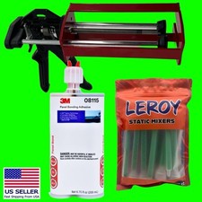 3M 08115 8115 PAINEL ADESIVO DE LIGAÇÃO + PISTOLA APLICADORA + SACO DE BICOS DE MISTURA!, usado comprar usado  Enviando para Brazil