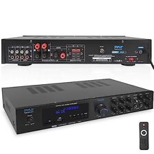 Receptor de rádio Pyle PDA8BU 5.1 canais áudio residencial Bluetooth MP3/USB/SD/AUX/FM comprar usado  Enviando para Brazil
