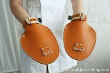 Leather restraining mittens for sale  Shipping to United States