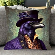 Housse coussin corbeau d'occasion  Cergy-
