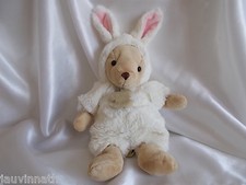 Doudou lapin beige d'occasion  Aguessac