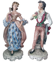 Coppia sculture ceramica usato  Giugliano in Campania