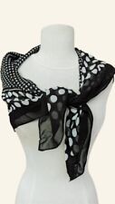 Foulard noir blanc d'occasion  Foix