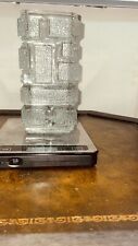 Square glass vase for sale  Lyons