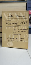 Taccuino 1942 pietro usato  Italia